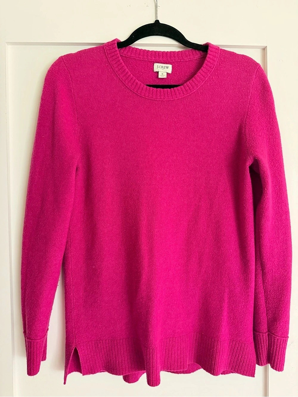 J.Crew Pink Crewneck Sweater